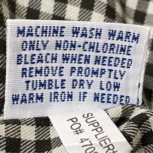 Polo Ralph Lauren Black Check Twill Shirt XL Plaid Button-Up Quiet Luxury - Picture 7 of 8